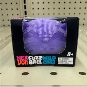 Nee Doh Fuzz Ball Wild Cats Toy